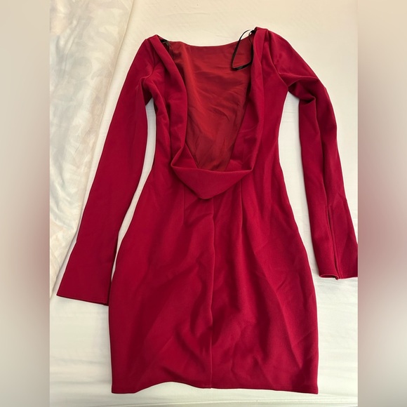 KATIE MAY Glisten Dress in Ruby (D9) - Picture 2 of 7